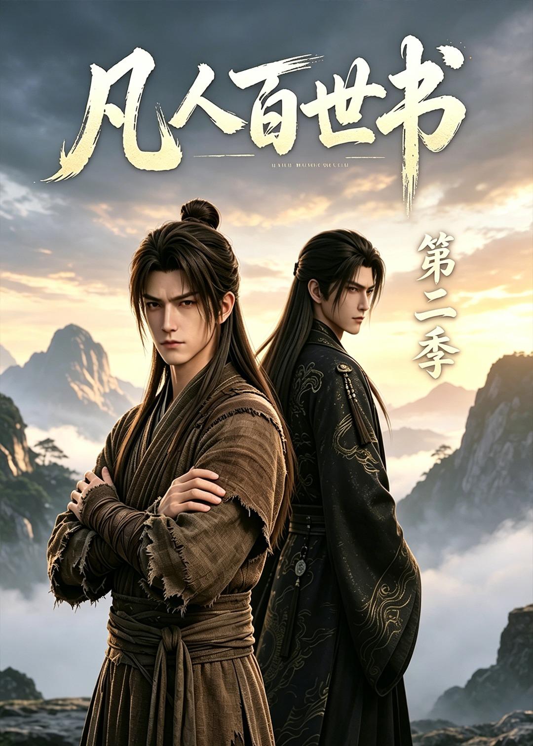 凡人百世书第二季    Ai漫剧